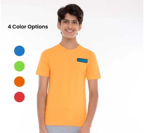 BDSK MUSTARD T- SHIRT WITH HOUSE LOGO (1st to 5th)