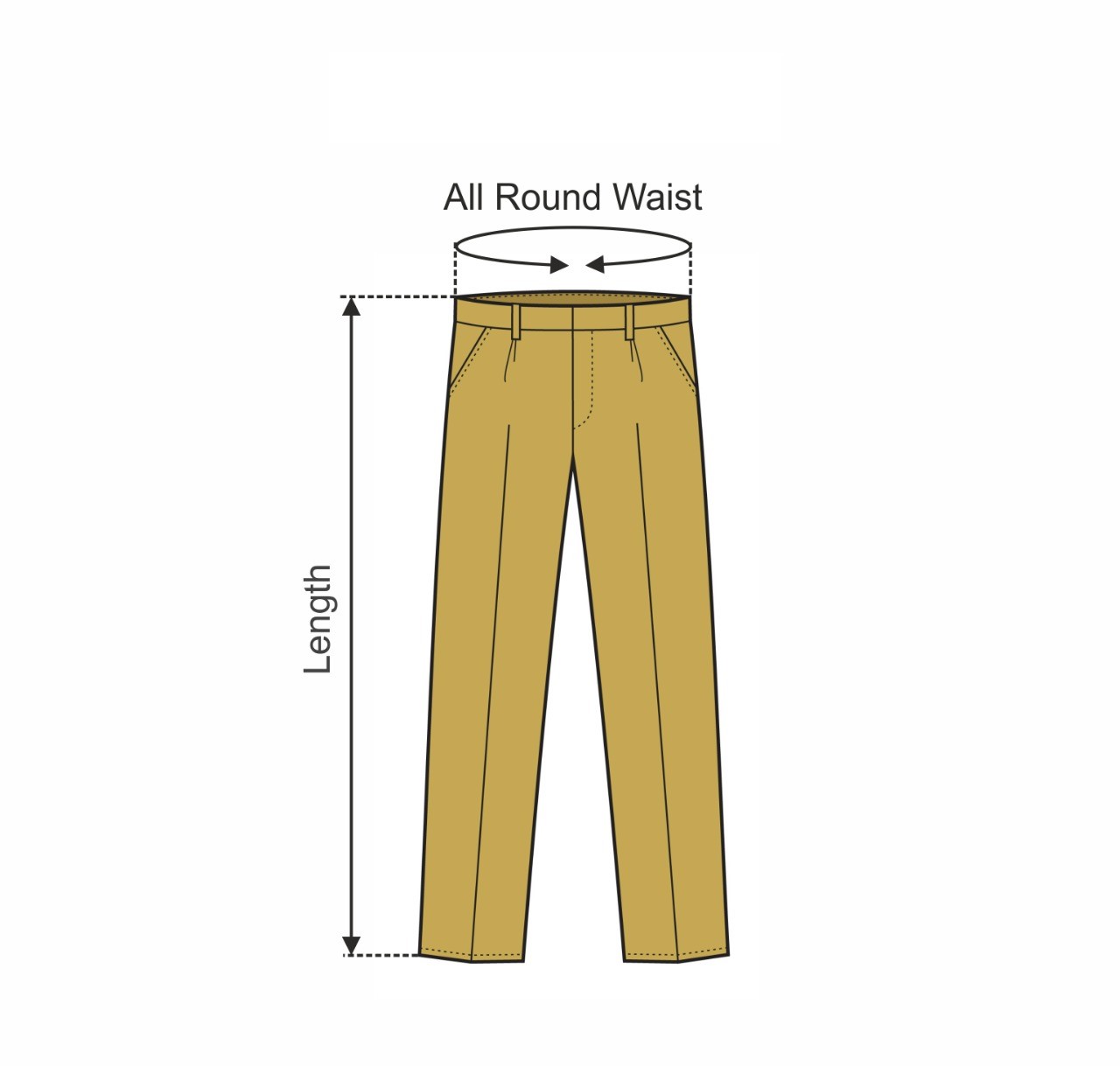 Daily Wear Beige Boy’s Trousers – Uniform Solutions | Buy School Uniform