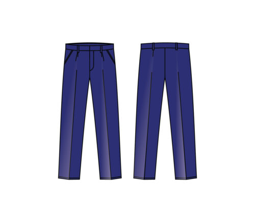 Navy Blue Trousers